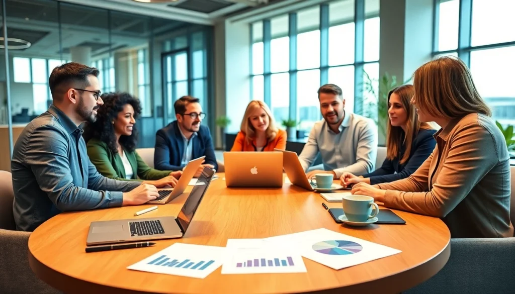 Engaged professionals collaborate in a meeting about https://valuesfirst.com strategies, showcasing dynamic discussions.