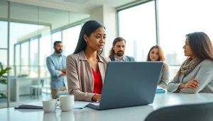 Navigate the Domestic worker visa application UAE process with expert guidance in a modern office setting.