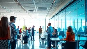 Hvetja fyrir https://transparency.is með skýrum gluggum í skrifstofu umhverfi.