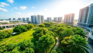 Showcasing Tampines EC, this image highlights a luxurious executive condominium amidst a vibrant community setting.