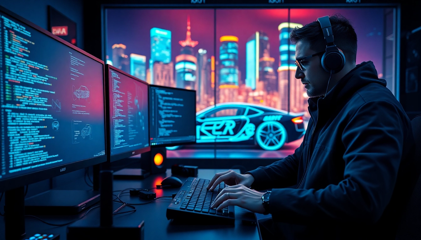 Explore car hacking insights at https://car-hack-world.com with a focused hacker working on advanced technologies.