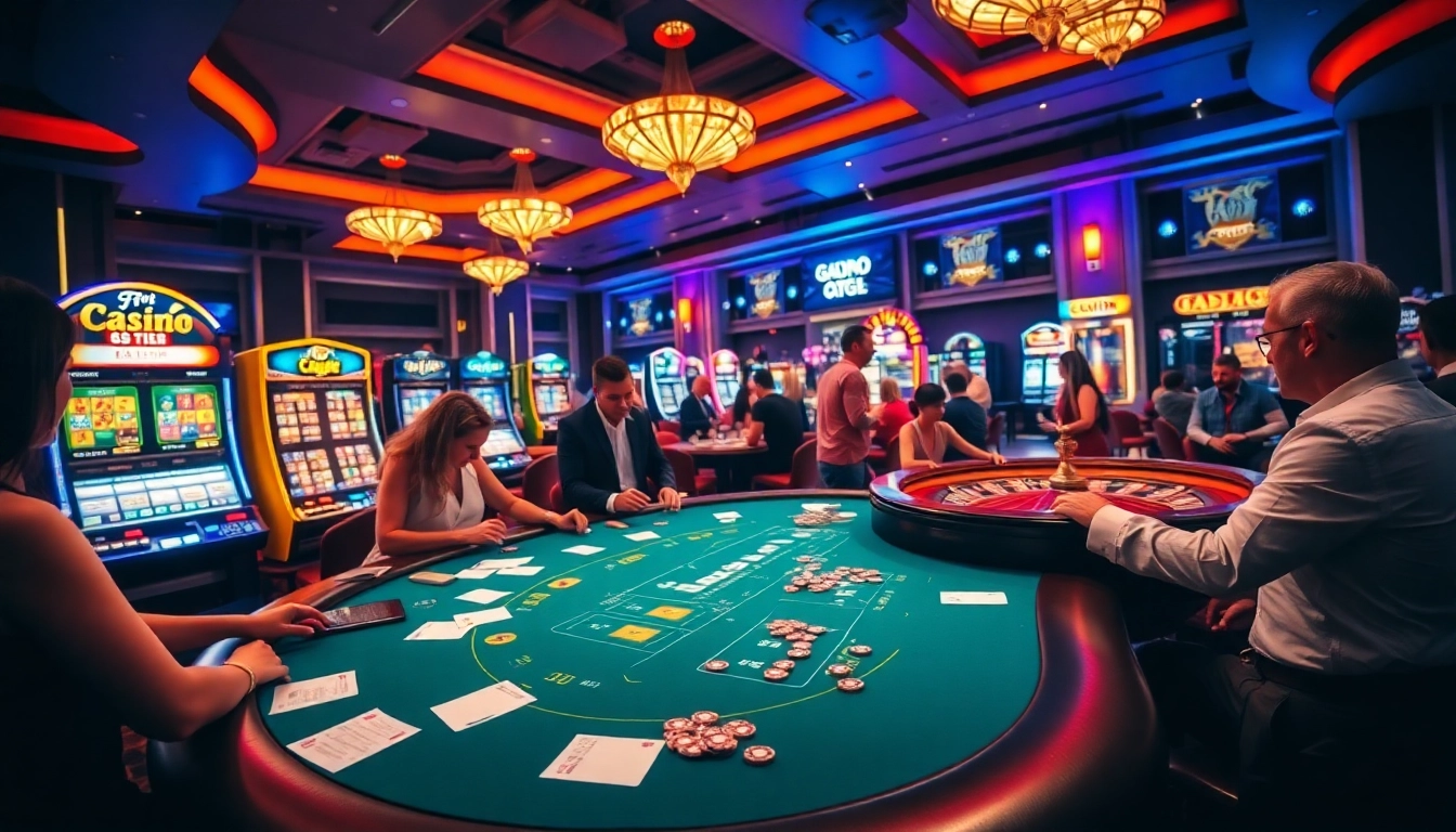Experience the excitement of S88VIP with vibrant casino visuals featuring roulette and blackjack tables.