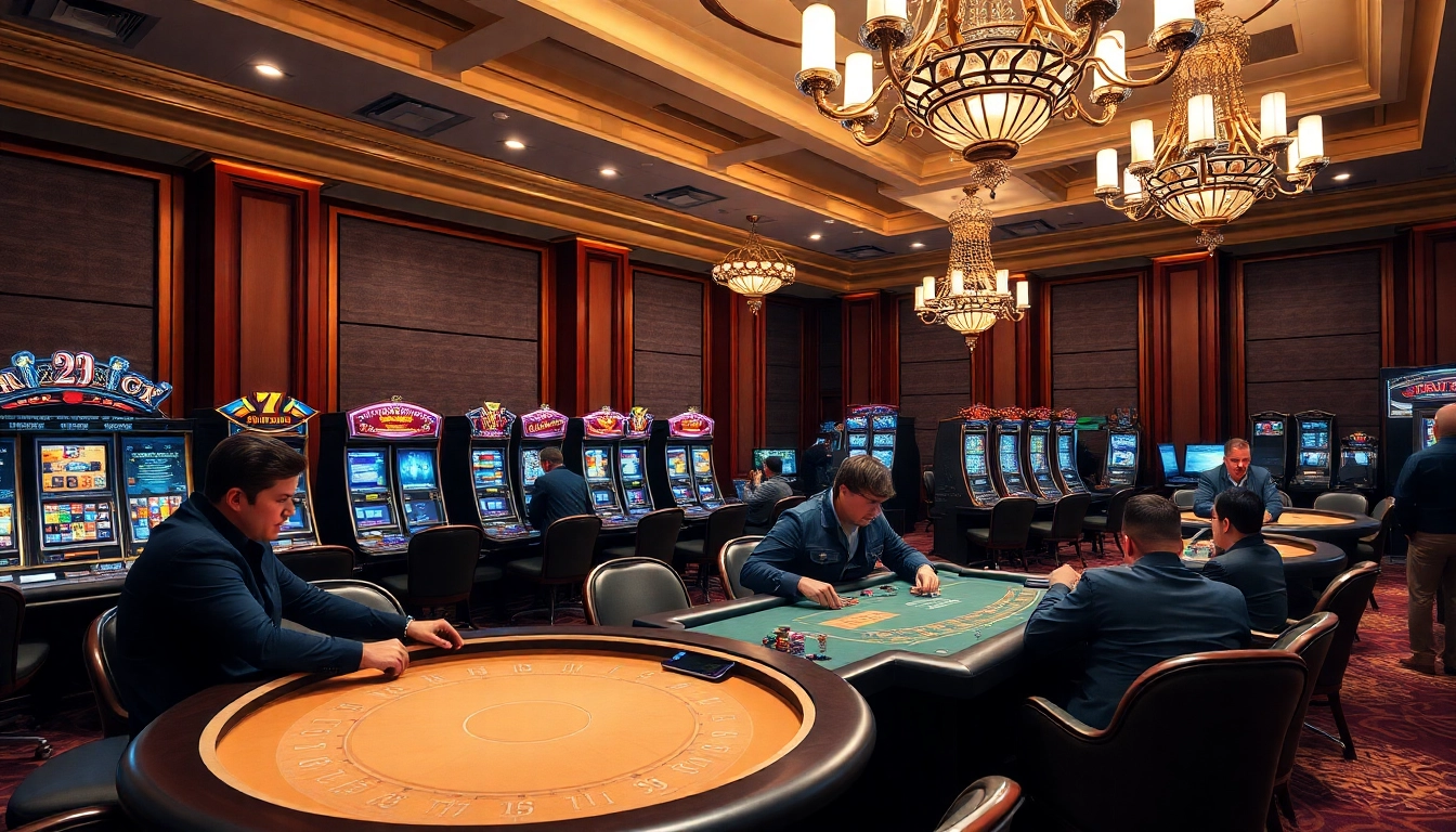 KJC offers luxurious gaming experiences at vibrant poker tables and exciting slots.