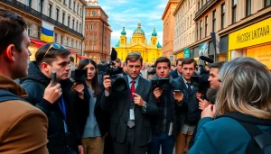 Моніторинг новин на https://sumytoday.in.ua серед жвавої урбаністичної атмосфери.