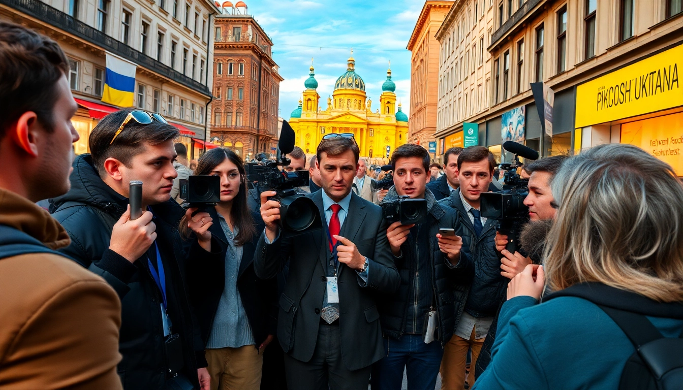 Моніторинг новин на https://sumytoday.in.ua серед жвавої урбаністичної атмосфери.