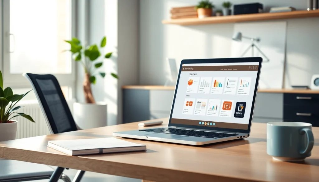 Experience seamless workflow with wps电脑版 in a modern home office.