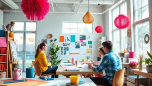 Visualiser le processus créatif à iletaitunnuage.fr avec un studio de design vibrant et collaboratif.