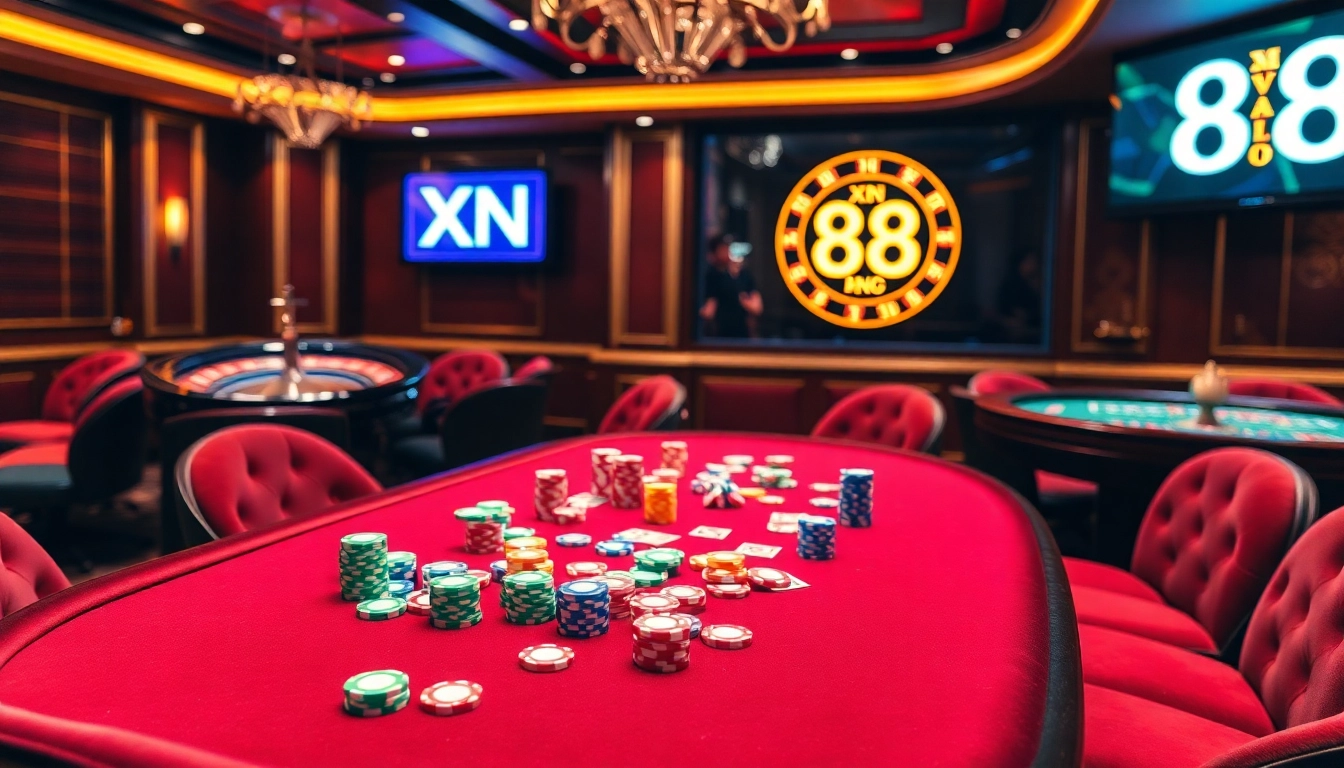 Experience the thrill of XN 88 with vibrant casino games and lively poker action.