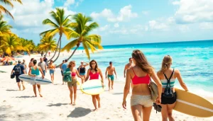 Experience beachfront adventures and local culture at http://datanisle.com with travelers enjoying their day.