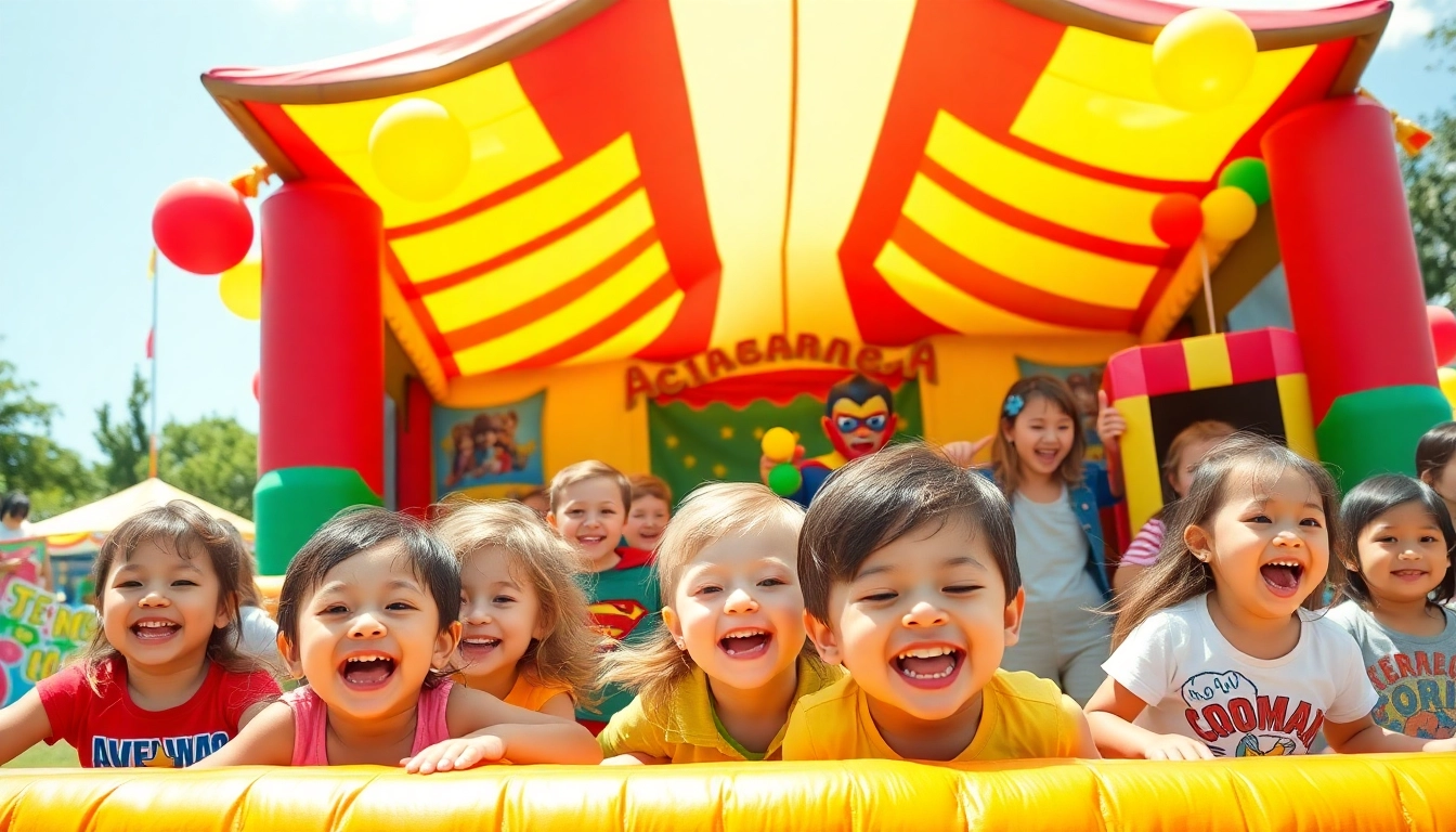 Experience the fun at https://www.tcspecialentertainment4u.com with children celebrating at a vibrant carnival.