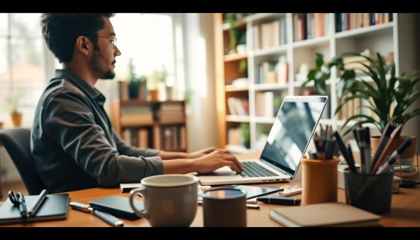 Creating payment links for content creators in a home office setting