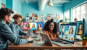 Transform your image with our profile pic maker, showcasing stunning profile picture styles in a creative workspace.