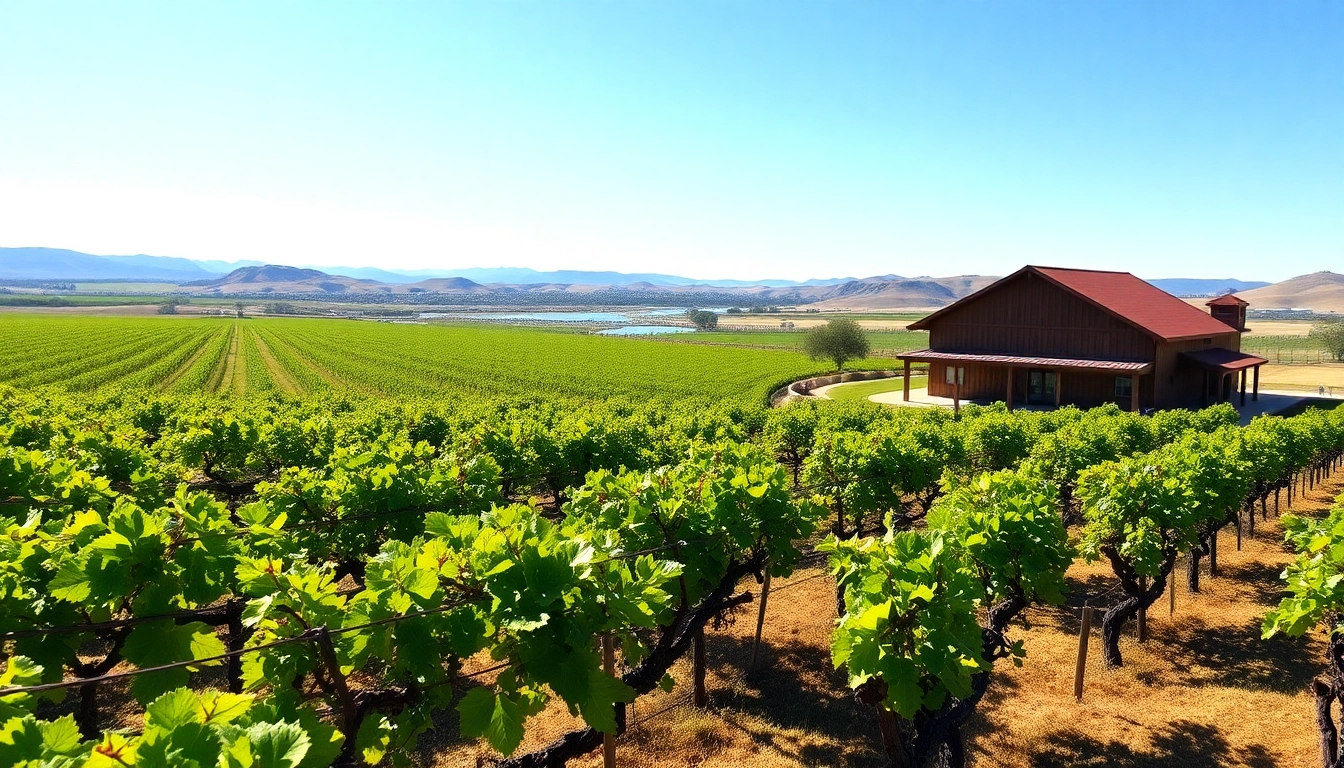 Experience the serene vineyard views of Clarksburg CA with charming wineries.