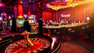 Players enjoying high-stakes games at a casino, perfect for exploring Link Vào Loto188.