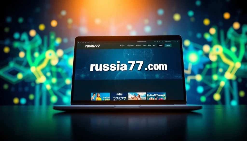 Experience immersive gaming at https://rusia777.com with modern interface and vibrant visuals.