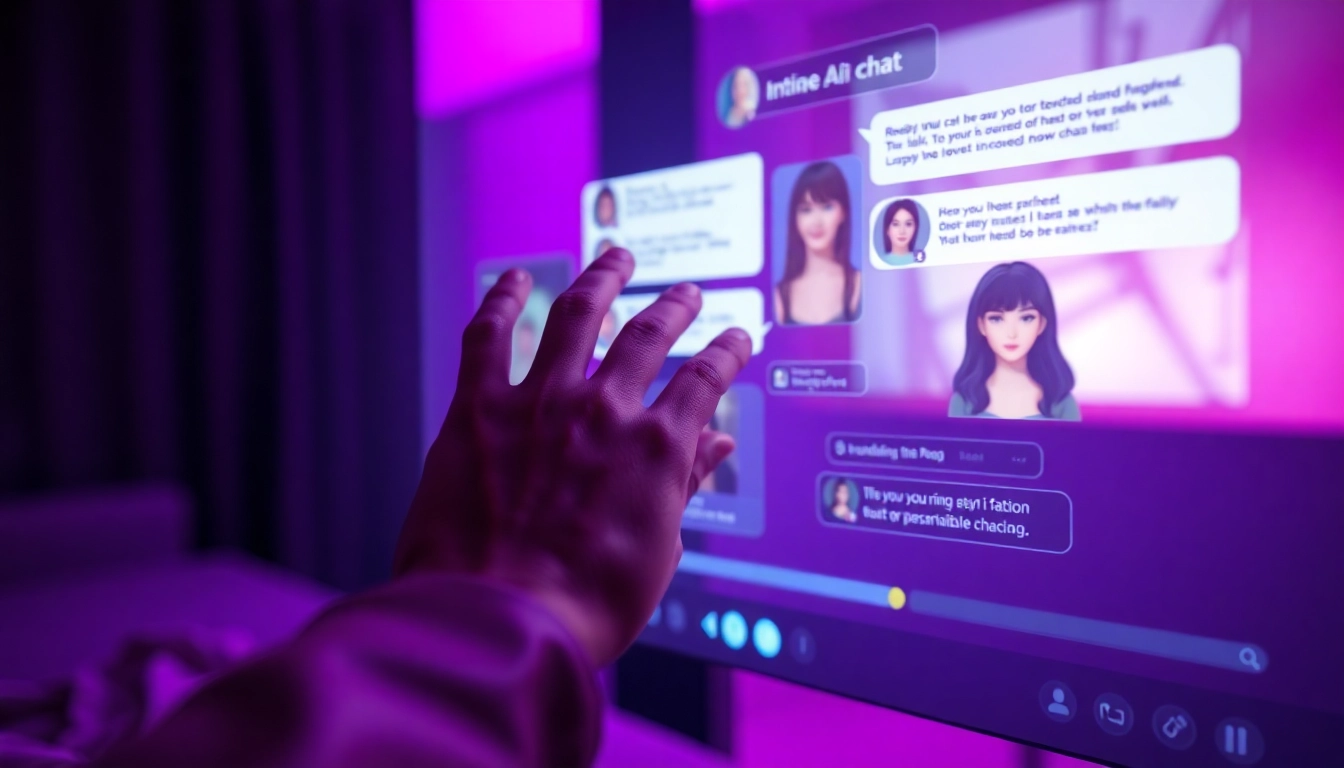 Engaging ai porn chat experience with customizable character avatars and modern digital interface.