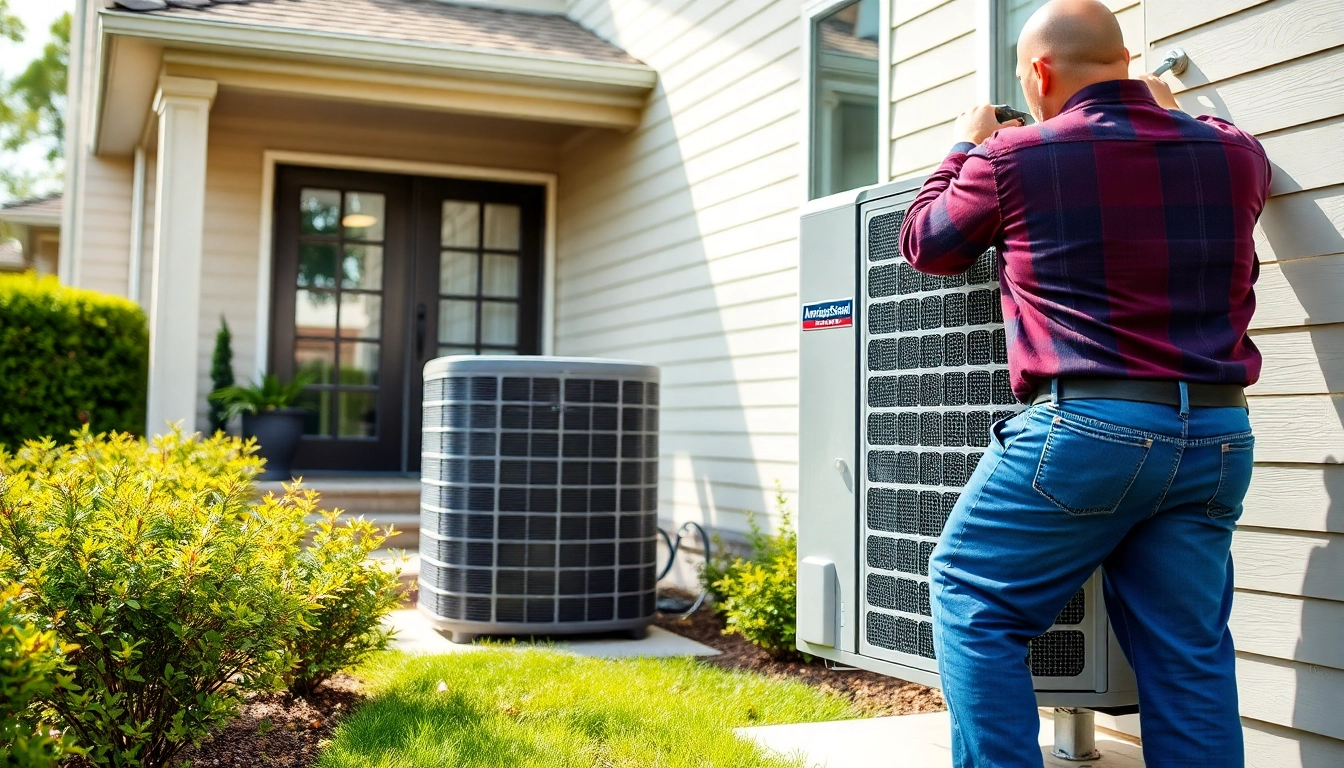 Efficient American Standard AC installation enhancing home comfort and performance.