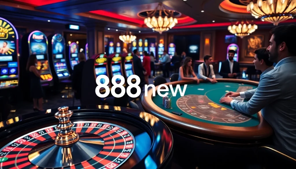 Experience thrilling games at 888new with vibrant casino visuals and exciting gameplay.