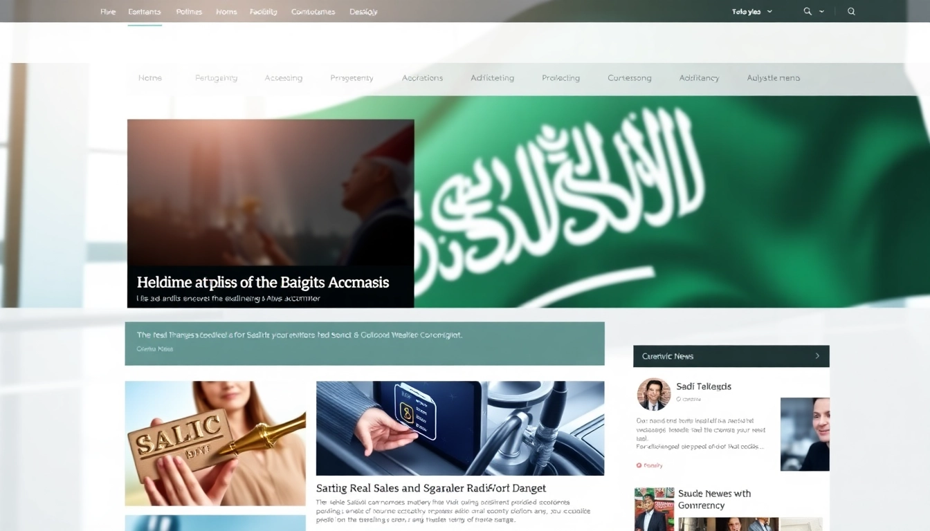 Showcasing real-time news updates on https://saudiwadi.com with dynamic layout and engaging headlines.