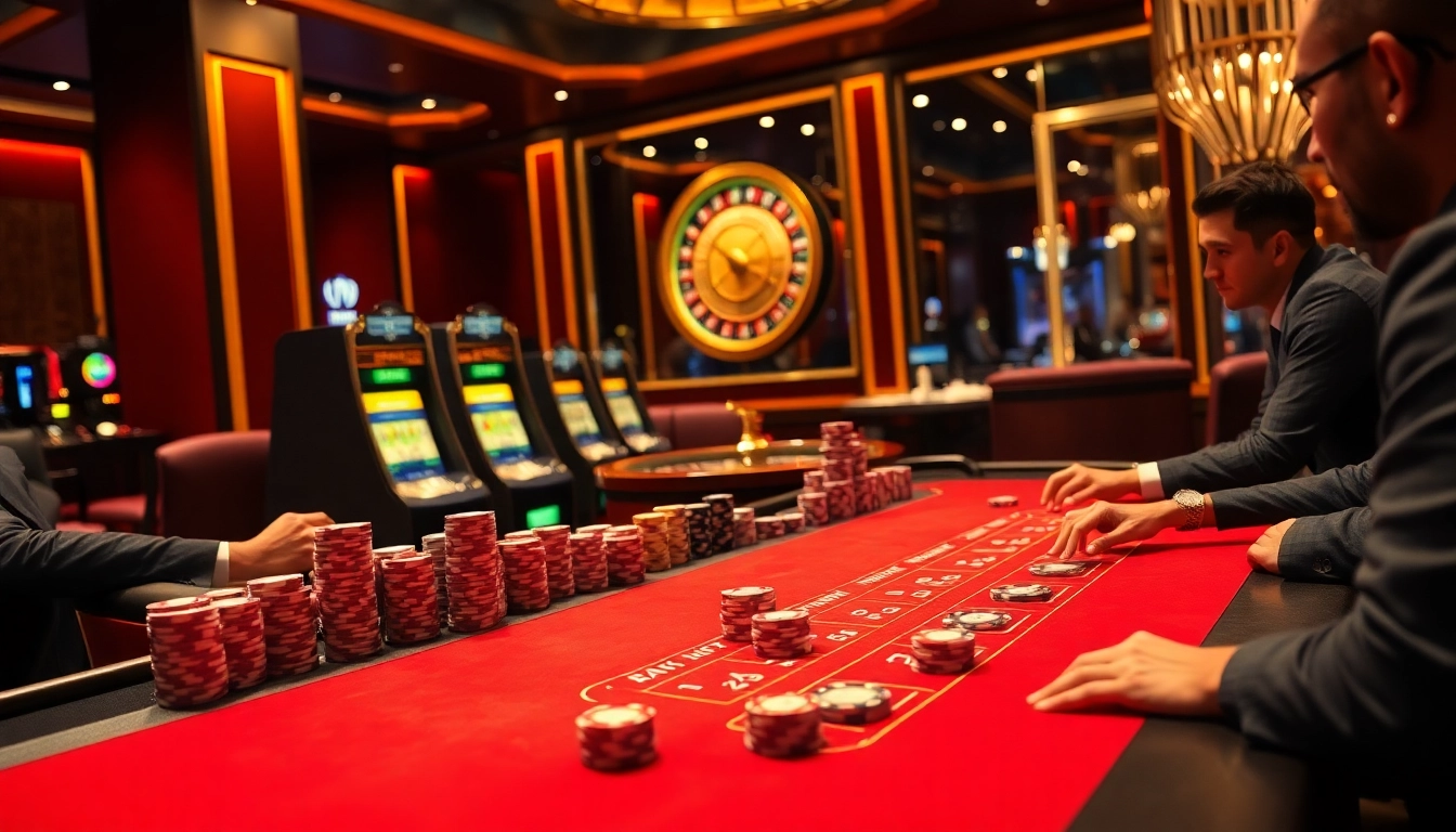 Experience the thrill of S8 casino gaming with exciting poker tables and vibrant slots.