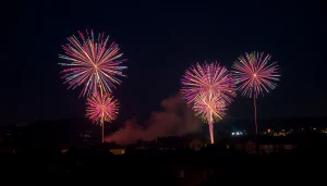 Watch stunning fireworks lighting up the night sky at https://5starfireworks.co.uk, creating a festive atmosphere.