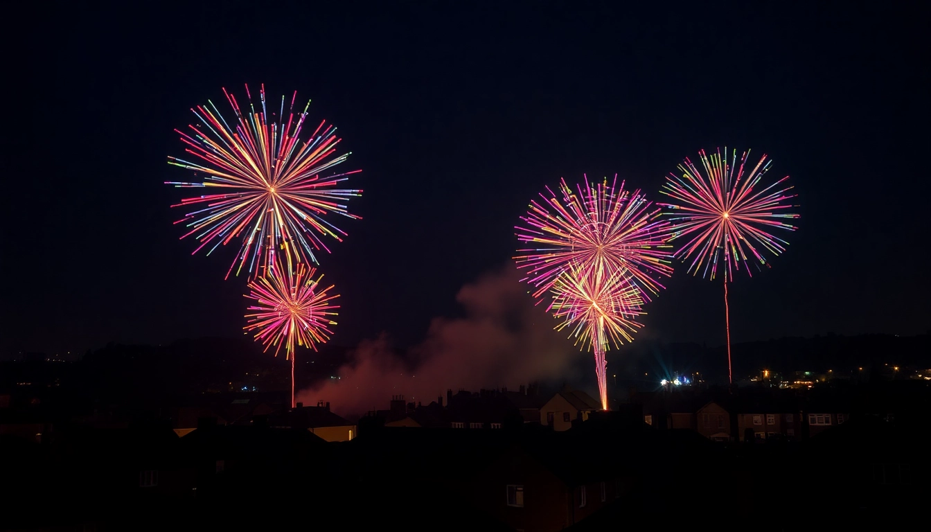 Watch stunning fireworks lighting up the night sky at https://5starfireworks.co.uk, creating a festive atmosphere.