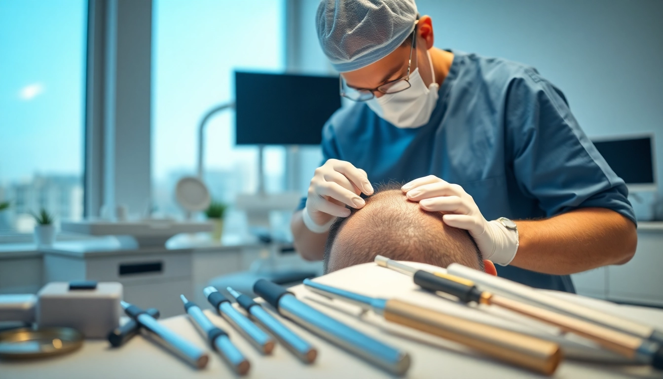 Experience a professional hair transplant uk in a modern clinic setting with expert care.