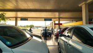 Car rental at Kuching showcasing well-maintained vehicles and friendly service.