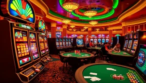 Experience the excitement of doaslot with dynamic casino gameplay and illuminated slot machines.