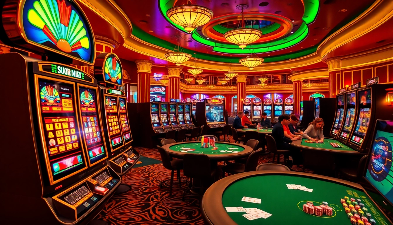 Experience the excitement of doaslot with dynamic casino gameplay and illuminated slot machines.