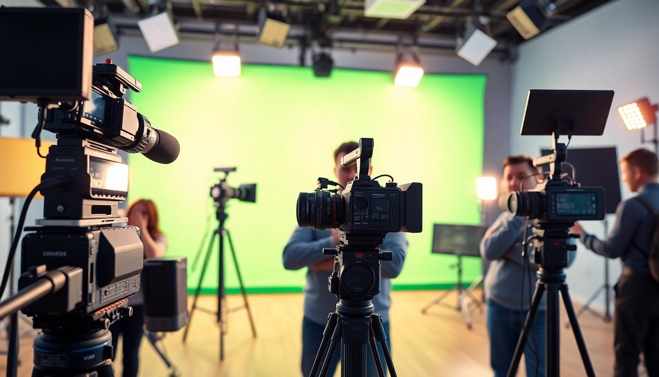 Capture innovation at a Video Production Company Phoenix with a professional team working creatively.