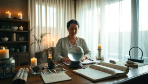 Engage with the magic of intuitive readings at https://julielynn.co offering a cozy, serene setting.