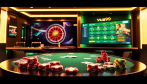 Experience the thrill of online gambling with vua99's interactive gaming interface.