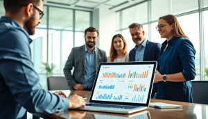 Analyze competitor pricing in a collaborative business meeting showcasing diverse team engagement.