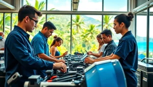 Discover opportunities at trade schools in Hawaii through hands-on training experiences.