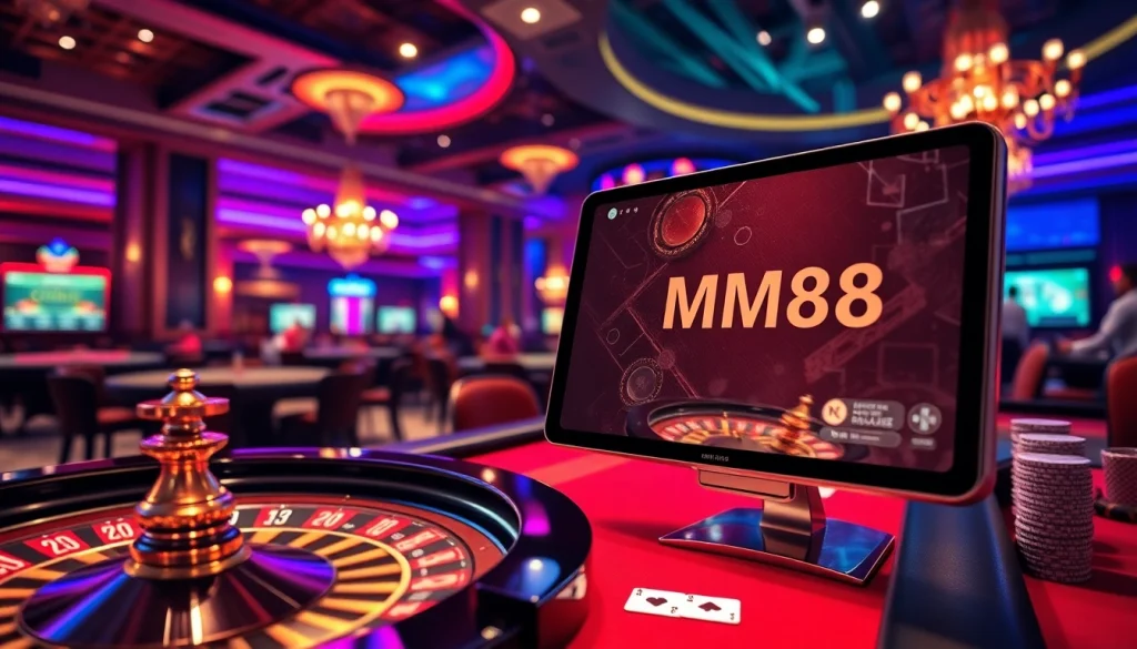 Players winning at games featured at https://mm88.sa.com/ in a luxurious casino atmosphere.
