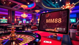 Players winning at games featured at https://mm88.sa.com/ in a luxurious casino atmosphere.