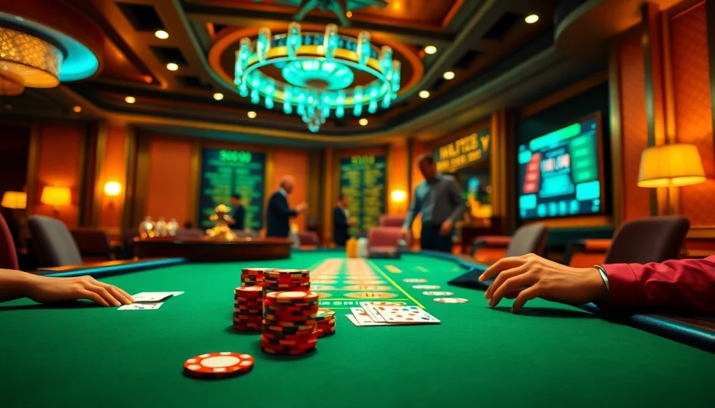 Experience strategic gaming at the hidden wiki official poker table with vibrant chips and cards.