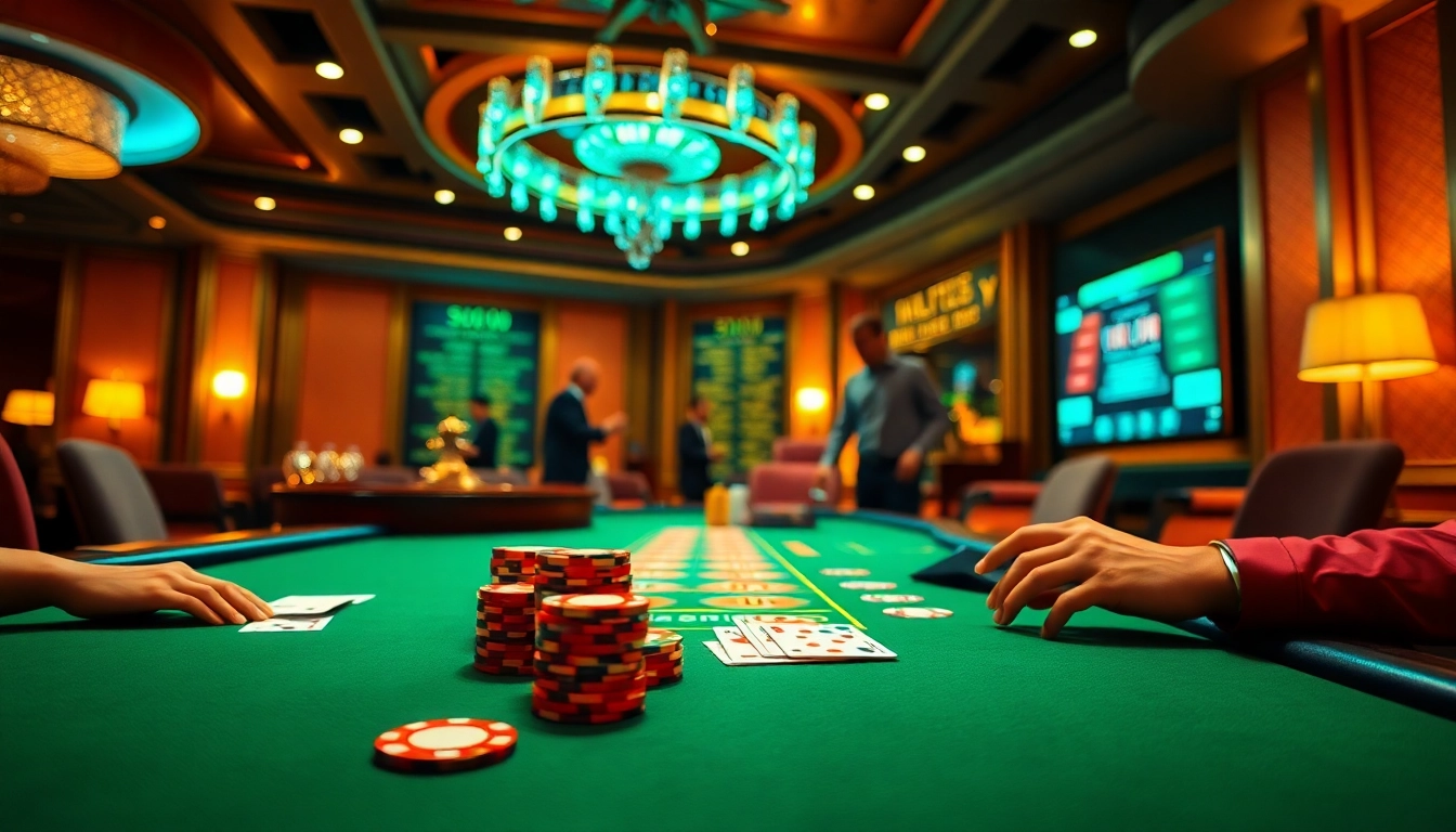 Experience strategic gaming at the hidden wiki official poker table with vibrant chips and cards.