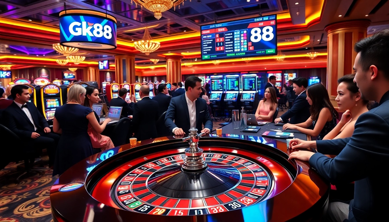 Experience thrilling gaming at Gk88 with vibrant casino action and excitement.