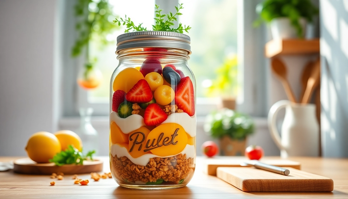 Experience delicious breakfast options at https://masonjarbreakfast.com with colorful mason jar creations.