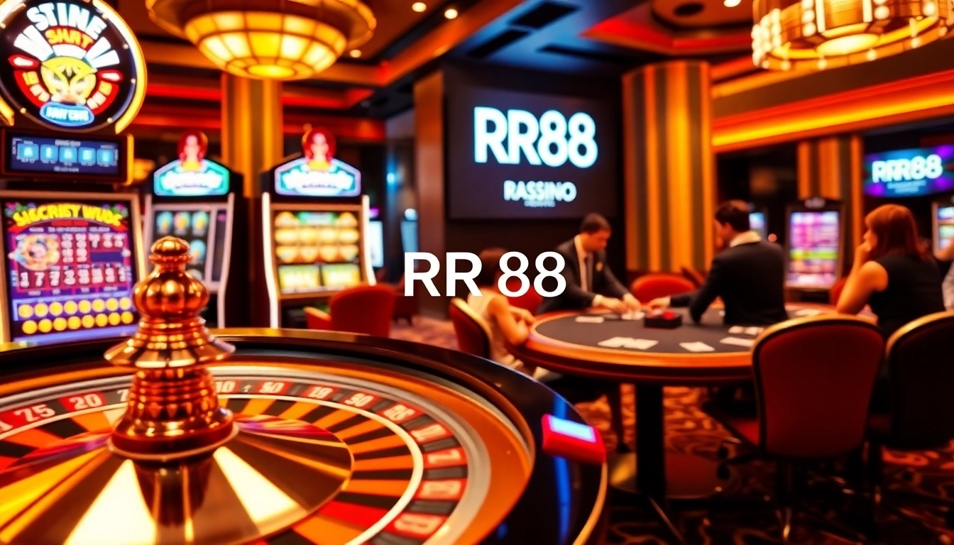 Experience the excitement of RR88 with lively casino games and engaging atmosphere.