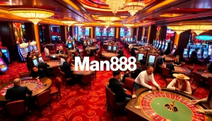 Experience the thrill of gambling at Man88 with vibrant casino games and professional dealers.