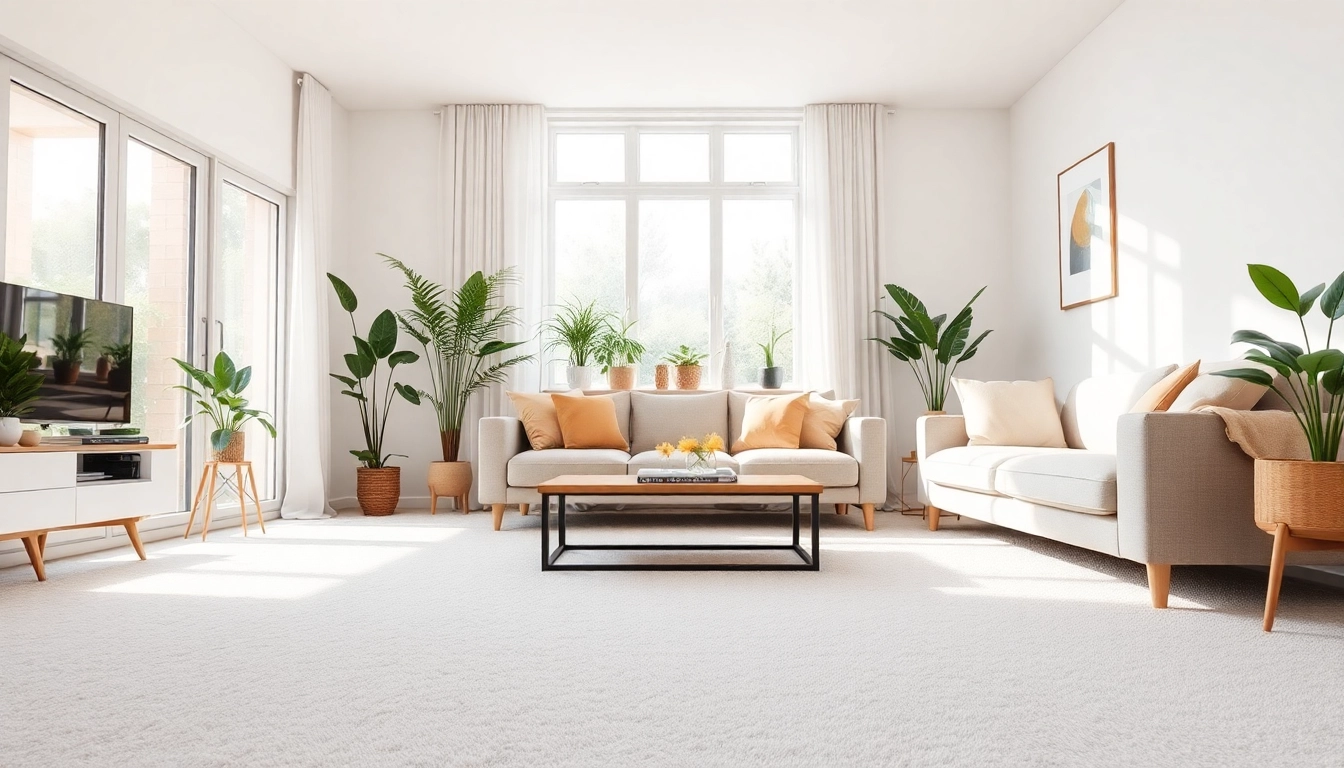 Engaged team providing carpet cleaning roseville ca in a beautiful home environment.