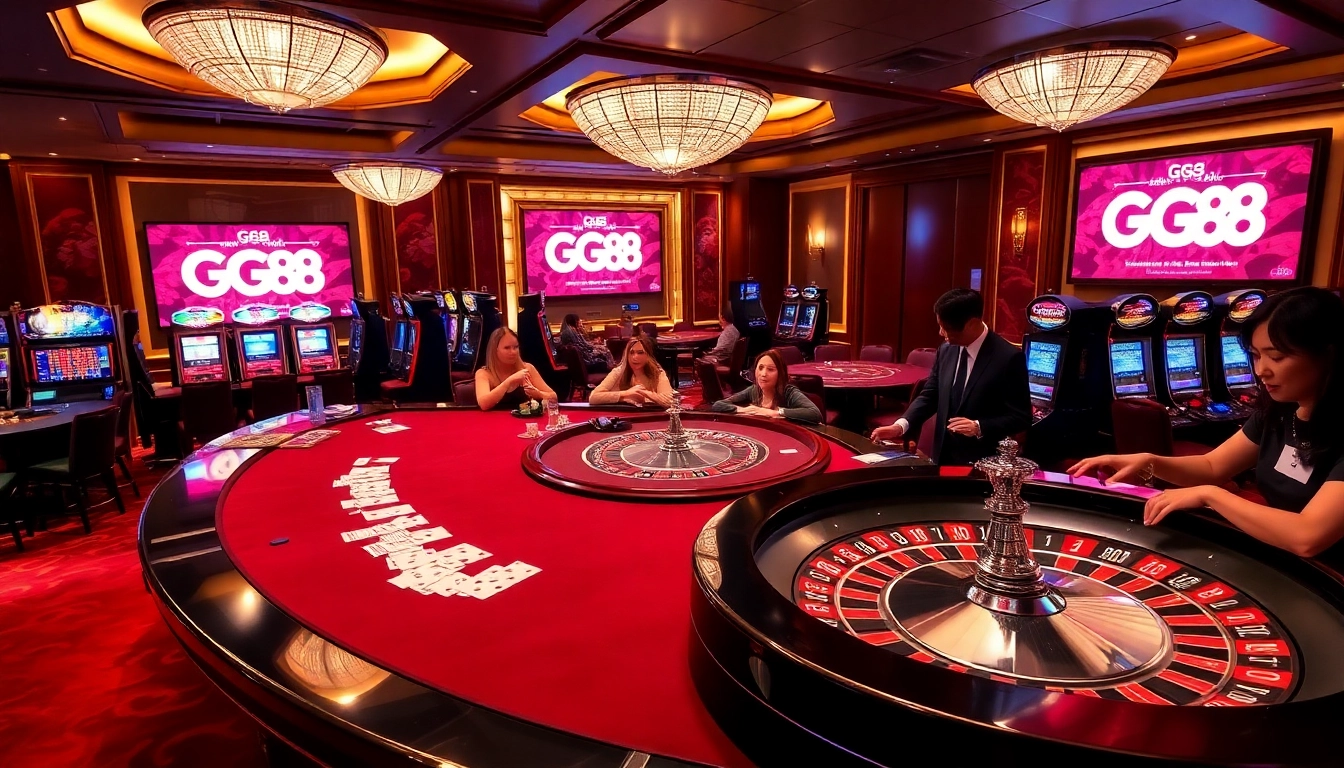 Experience the excitement of GG 88 with thrilling casino games and vibrant betting environments.