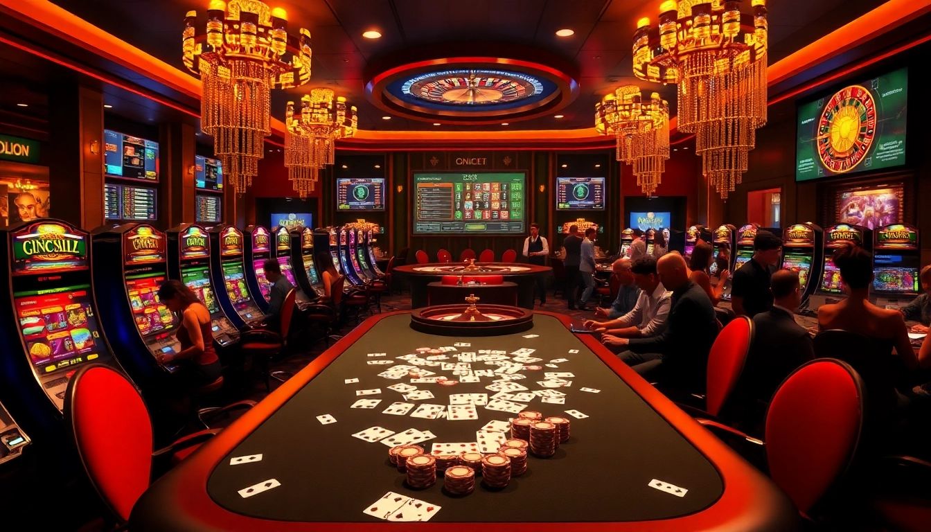Experience the thrill of onicplay at a vibrant casino with exciting games and elegant players.
