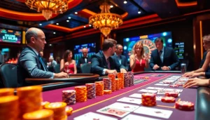 Enjoy gaming excitement at https://xx88.nl/ with poker chips and cards on a casino table.