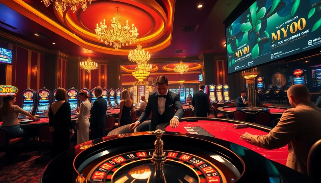 Experience the excitement at MMOO casino with vibrant slot machines and thrilling betting action.