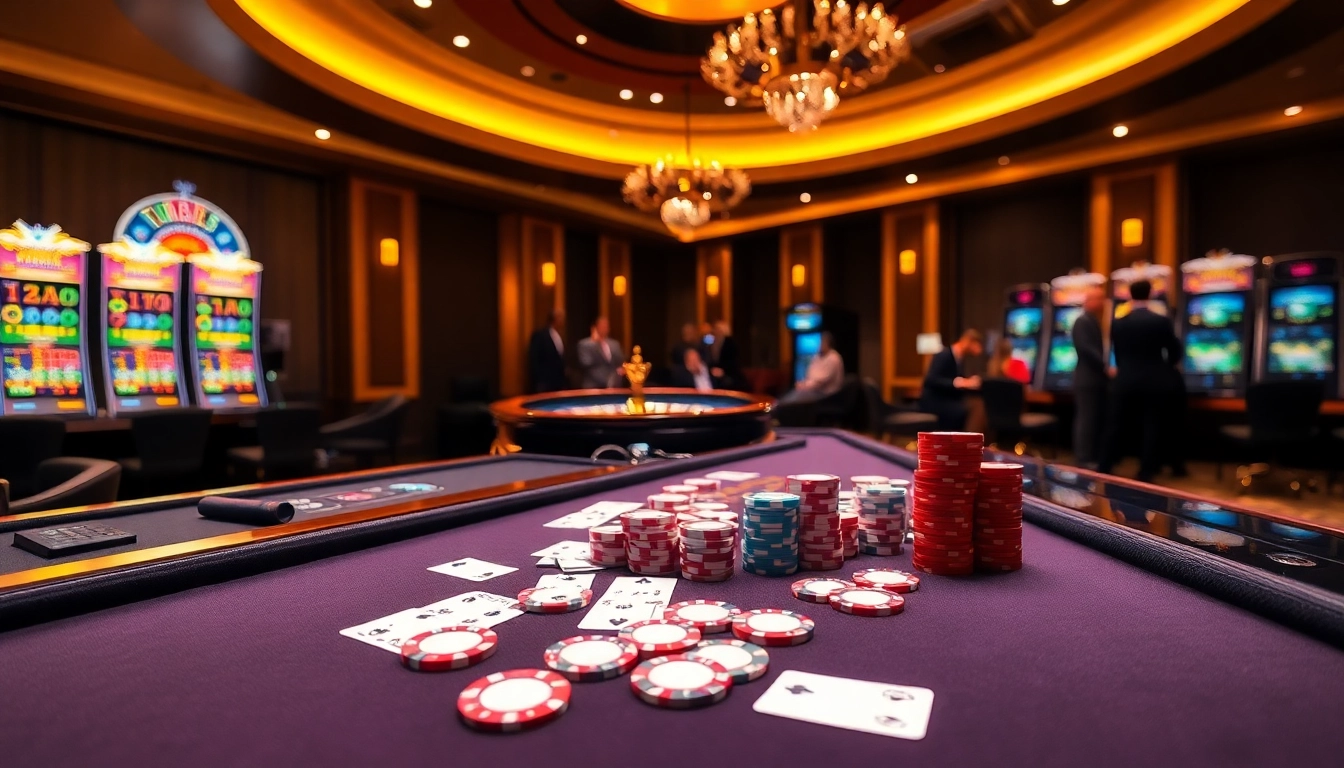 Engage in thrilling gameplay at https://nova8886.com/ with luxurious casino visuals featuring poker tables and roulette.