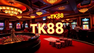 Experience the thrill of winning at TK88 casino with vibrant slot machines and exciting card games.